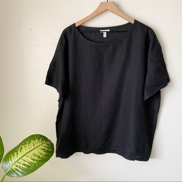 Eileen Fisher Tops - Eileen Fisher | Linen Boxy Top